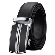 Denzell Outwear Chrome Mission Leather Belt Denzell Outwear Black 43inches - 110cm 