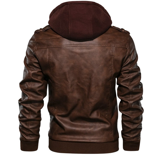 Denzell Outwear Anarchist Leather Jacket Denzell 