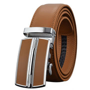 Denzell Outwear Chrome Mission Leather Belt Denzell Outwear SaddleBrown 43inches - 110cm 